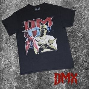Unisex DMX Bootleg Red T-Shirt‎ Rap Tee Black M